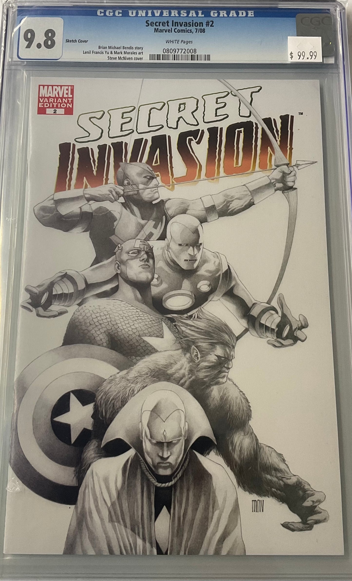 Secret Invasion #2, 9.8