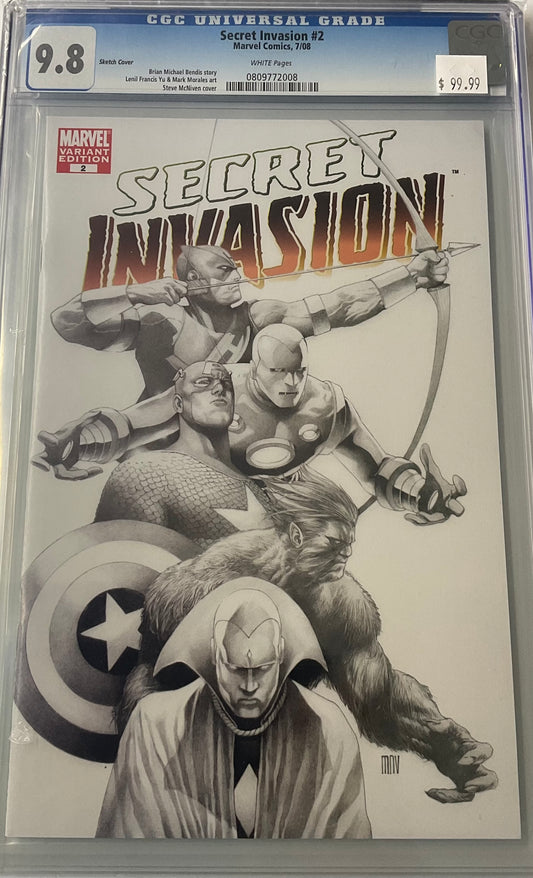 Secret Invasion #2 CGC 9.8