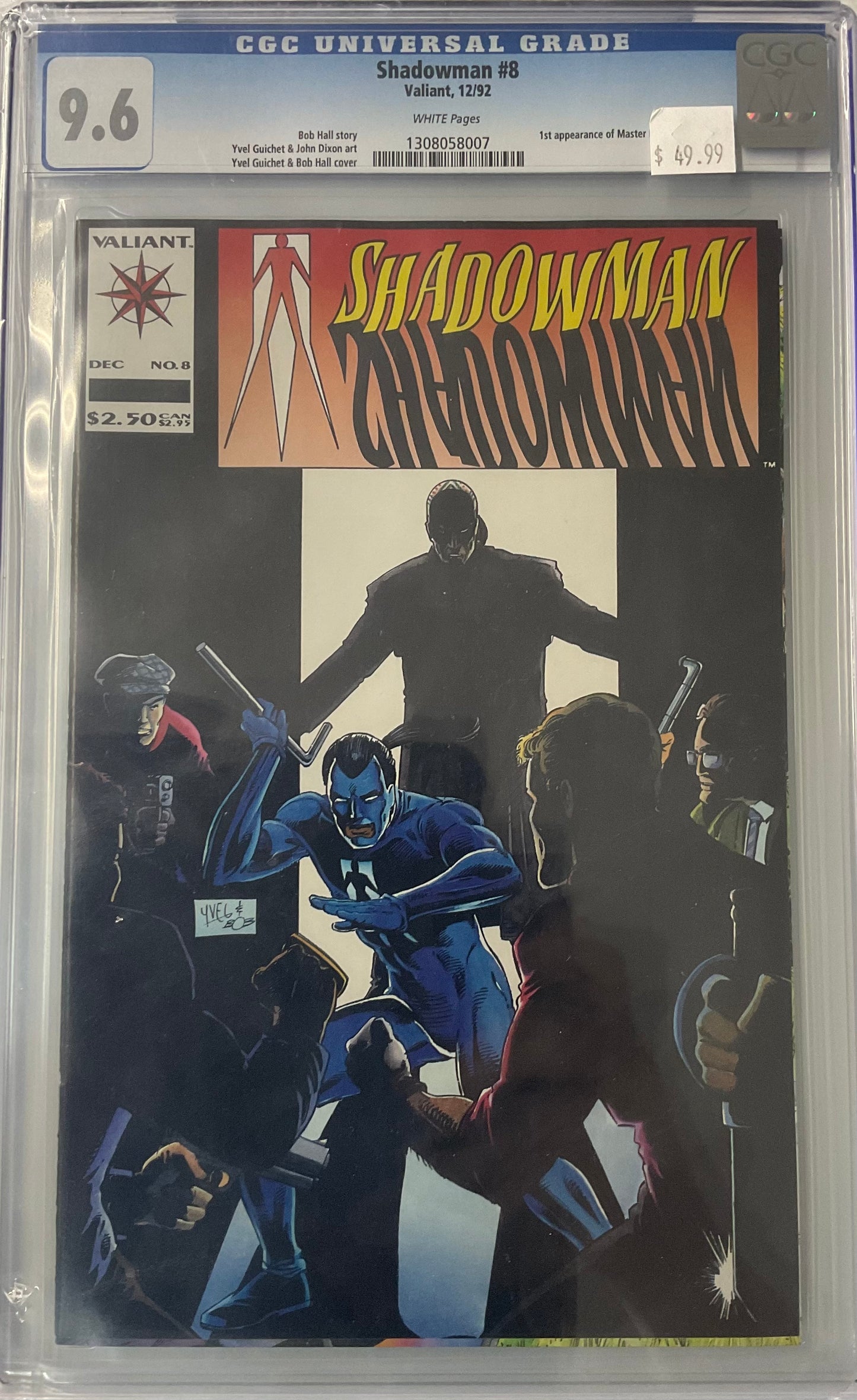 Shadowman #8, 9.6, 1st Appearance of Master Darque