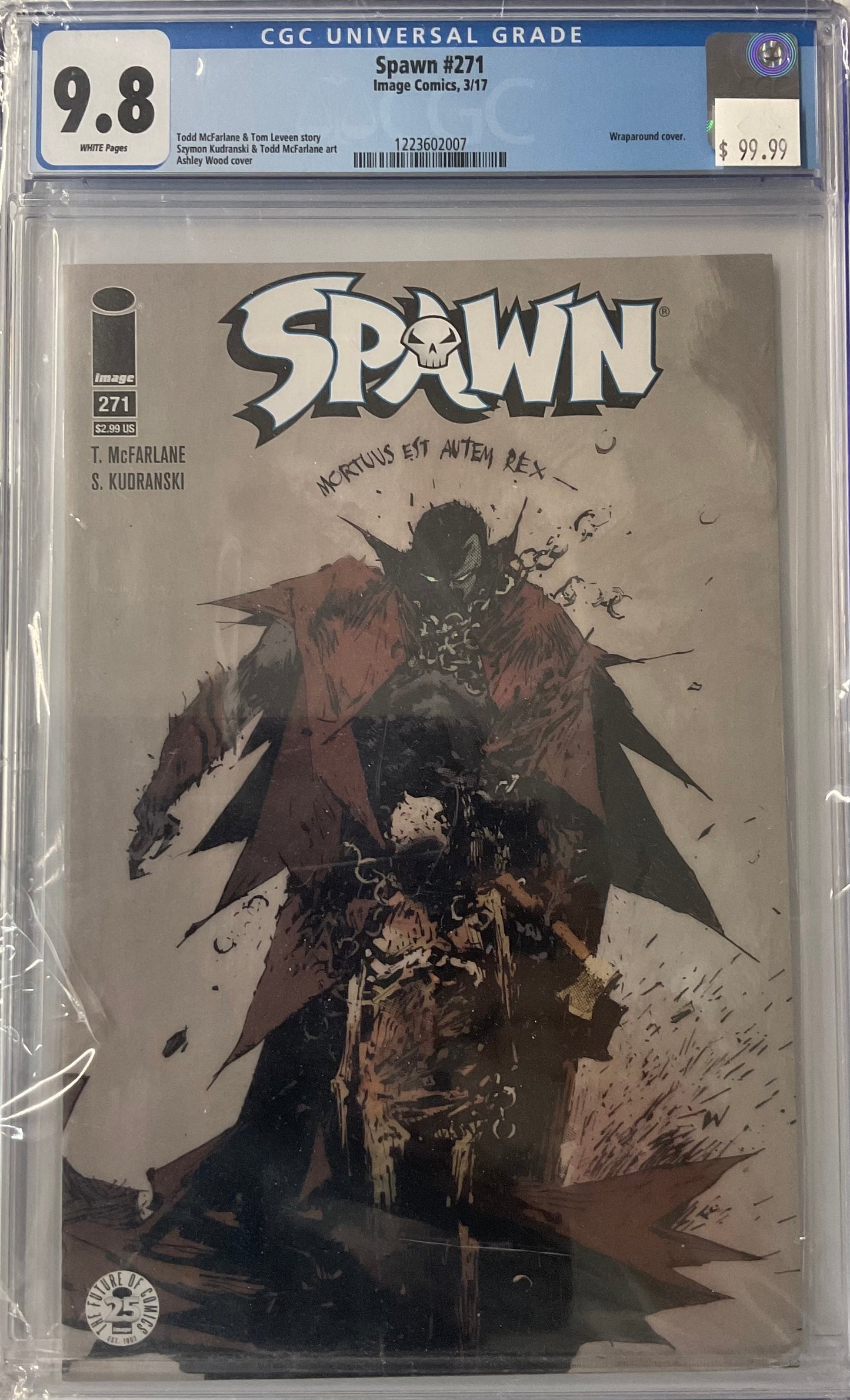 Spawn #271, 9.8, Wraparound Cover
