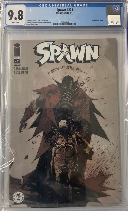 Spawn #271, 9.8, Wraparound Cover