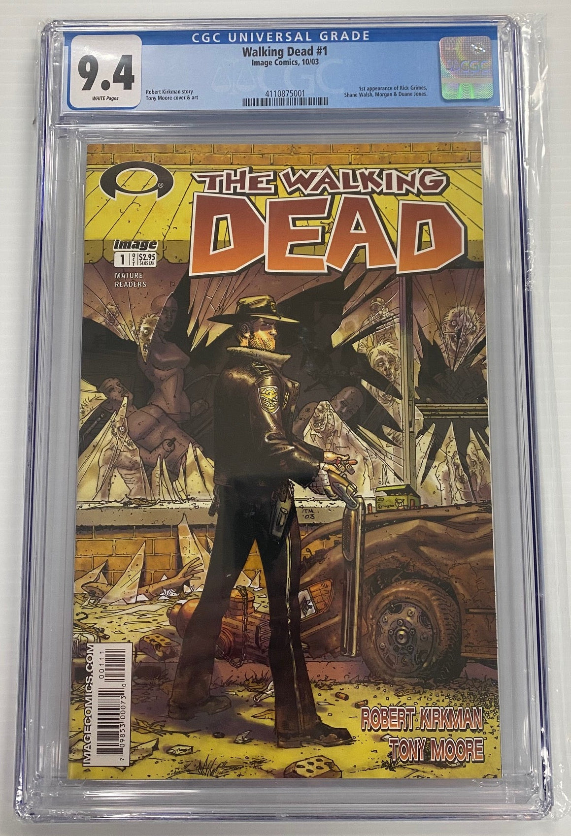 Walking Dead #1 CGC 9.4