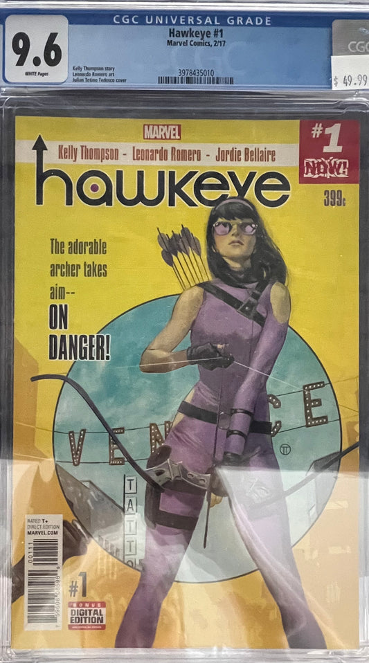 Hawkeye #1, CGC 9.6