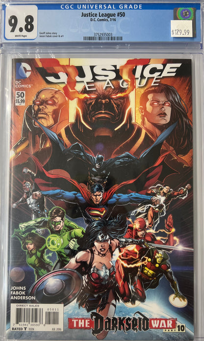 Justice League #50 CGC 9.8