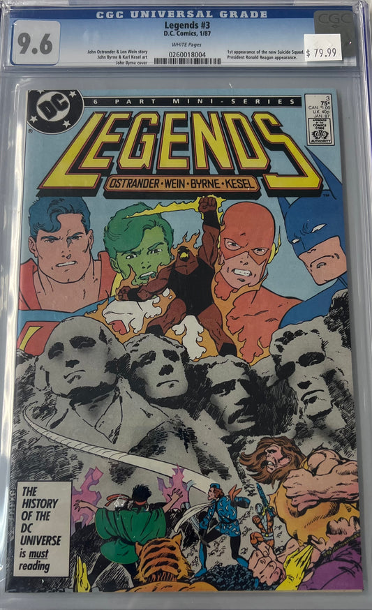 Legends #3, CGC 9.6 1st App of New Suicide Squad (2)