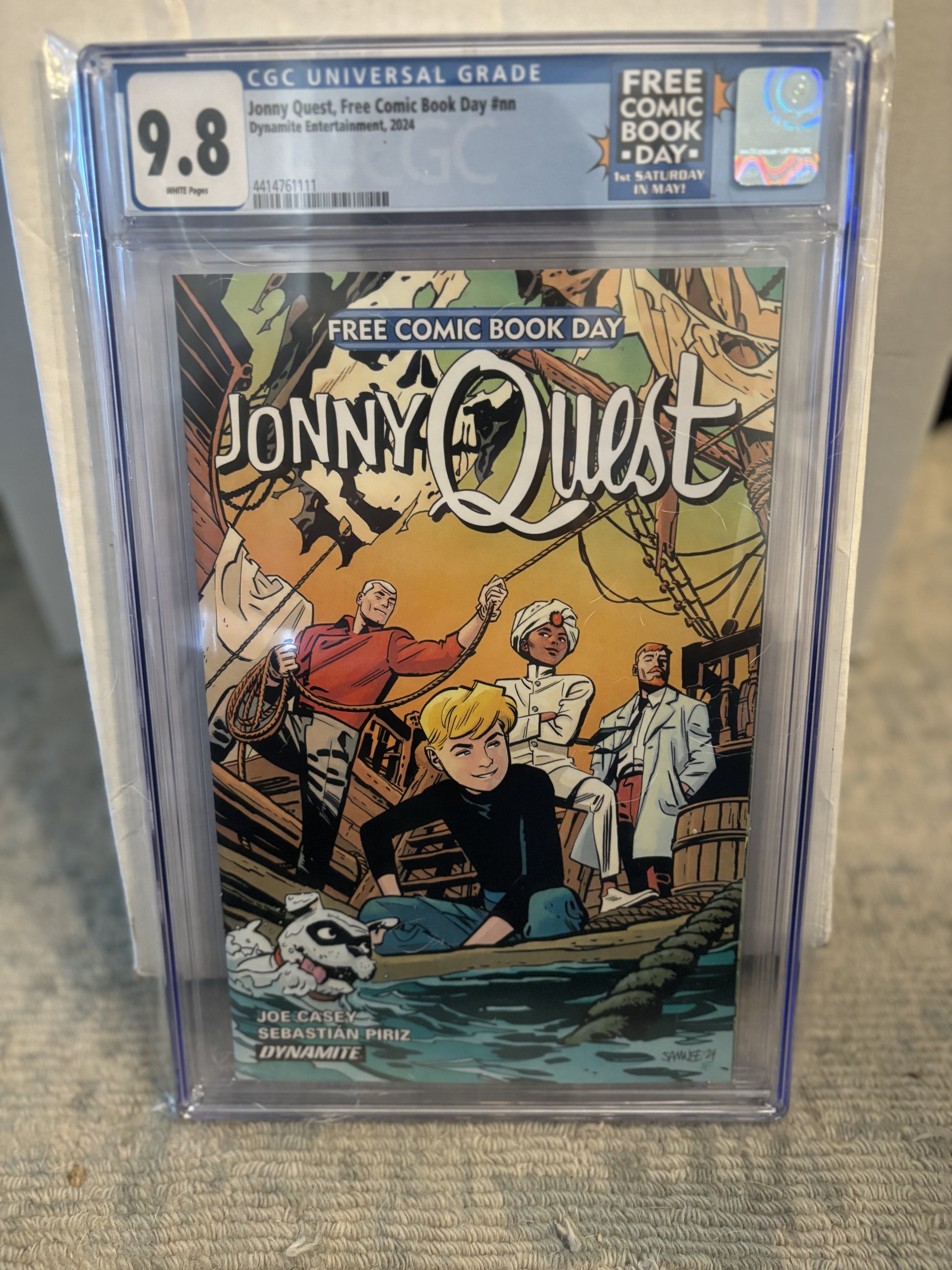 IMG_7258Jonny Quest, Free Comic Book Day 2024 Exclusive #nn CGC 9.8- Front