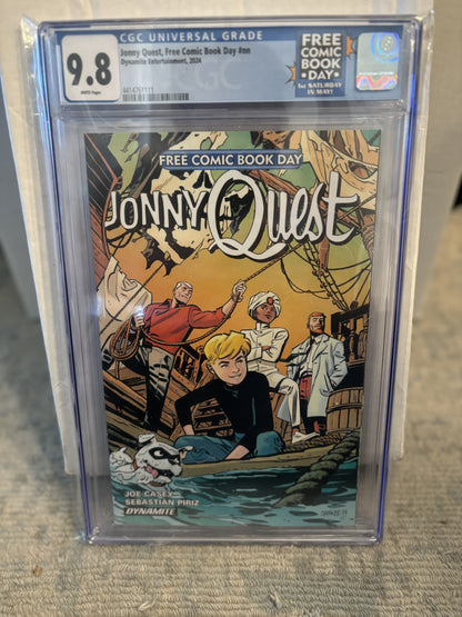 IMG_7258Jonny Quest, Free Comic Book Day 2024 Exclusive #nn CGC 9.8- Front
