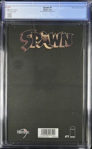 Spawn #1, 9.8, Reprints Spawn #1 story from Spawn #0