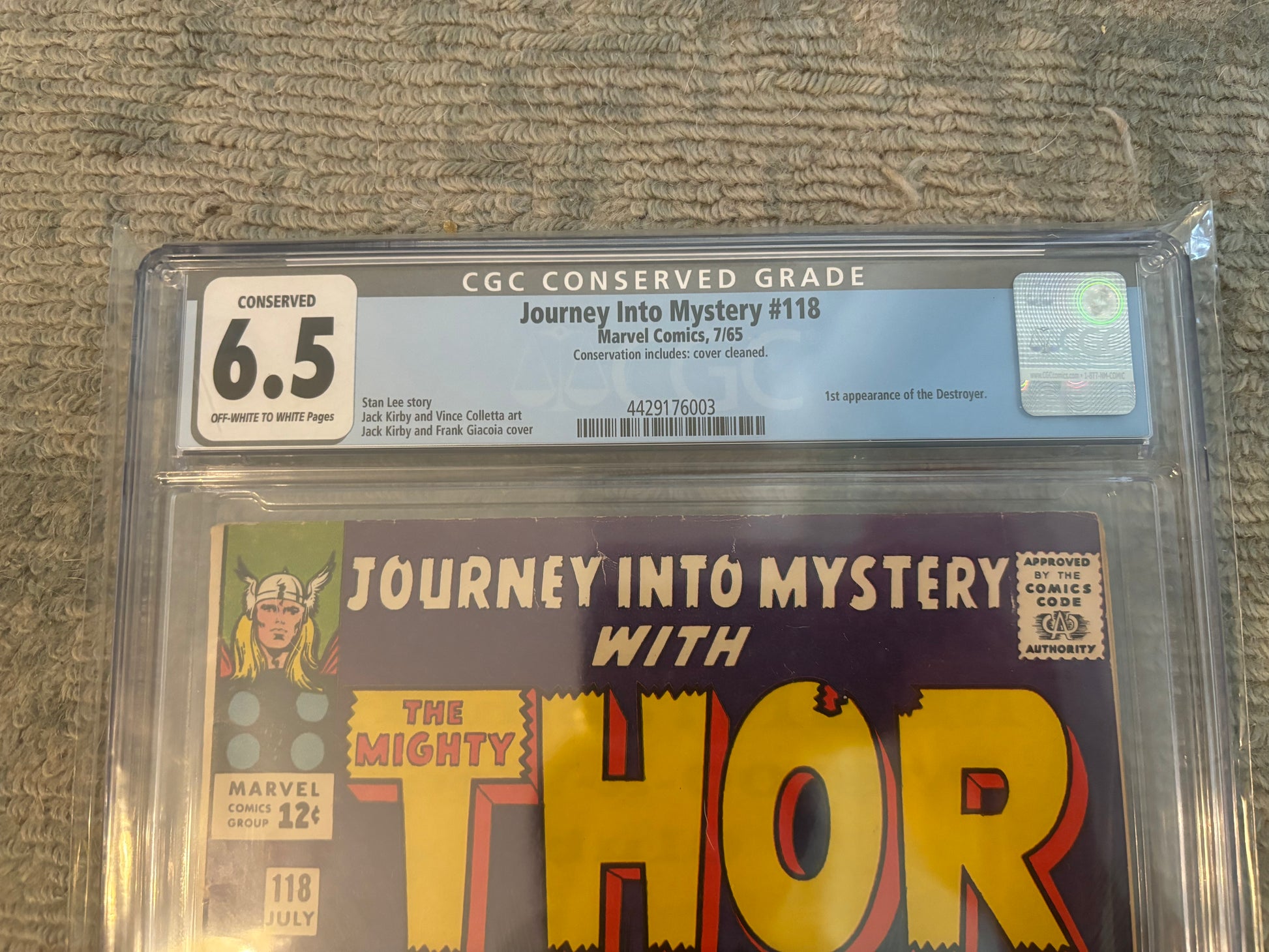 Journey_into_the_Mystery_with_Thor_118_CGC_Conserved_6.5_-_Label2
