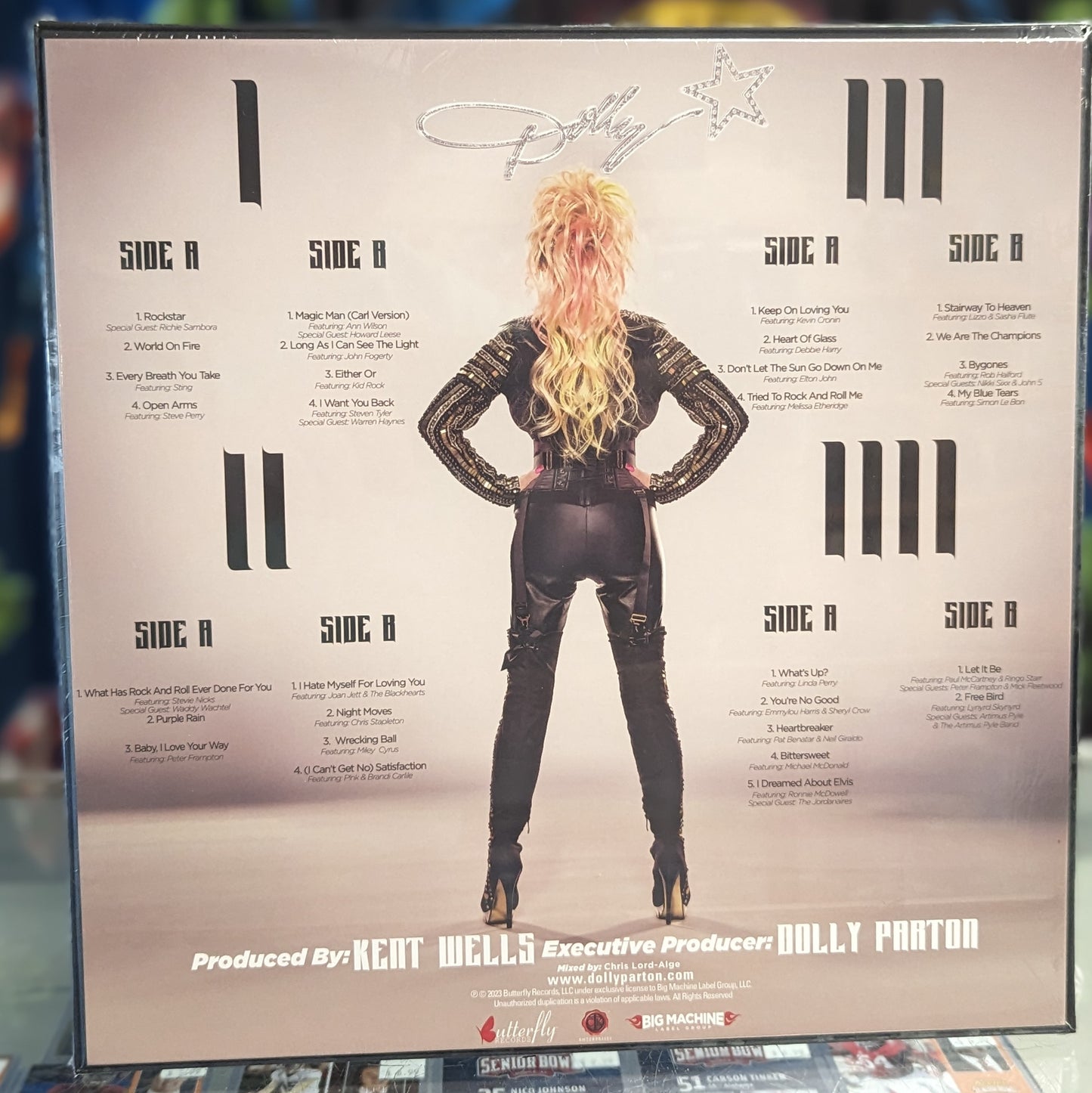 Dolly Parton "Rockstar" 4x Vinyl Record