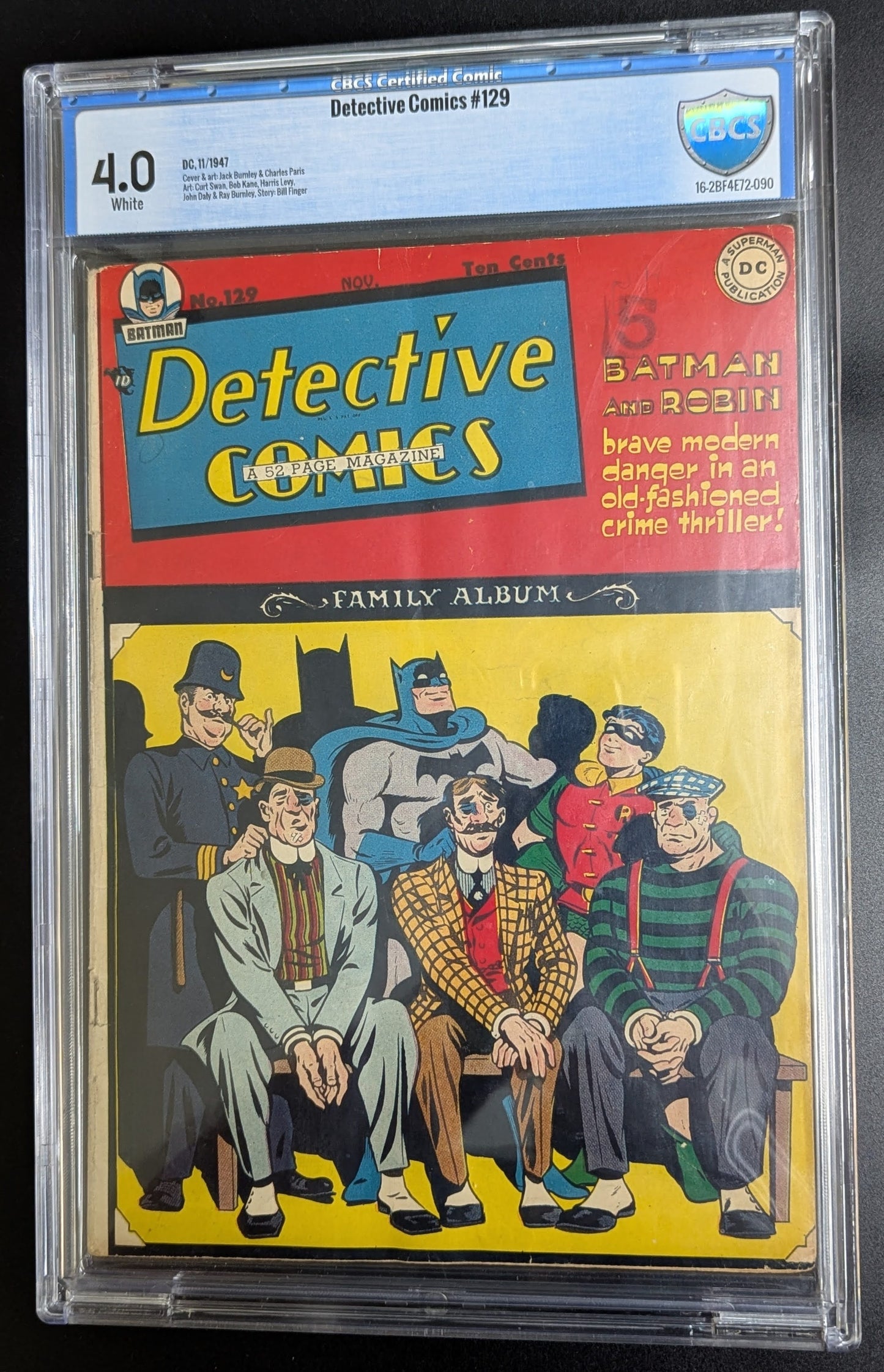 Detective Comics #129 CBCS 4.0