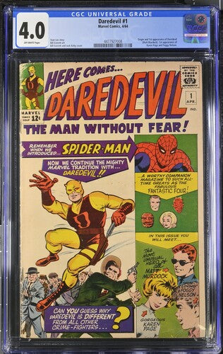 Daredevil #1 CGC 4.0 1st Appearance of Daredevil