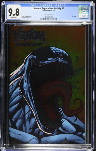 Venom: Separation Anxiety #1, CGC Universal Grade 9.8, Foil Cover