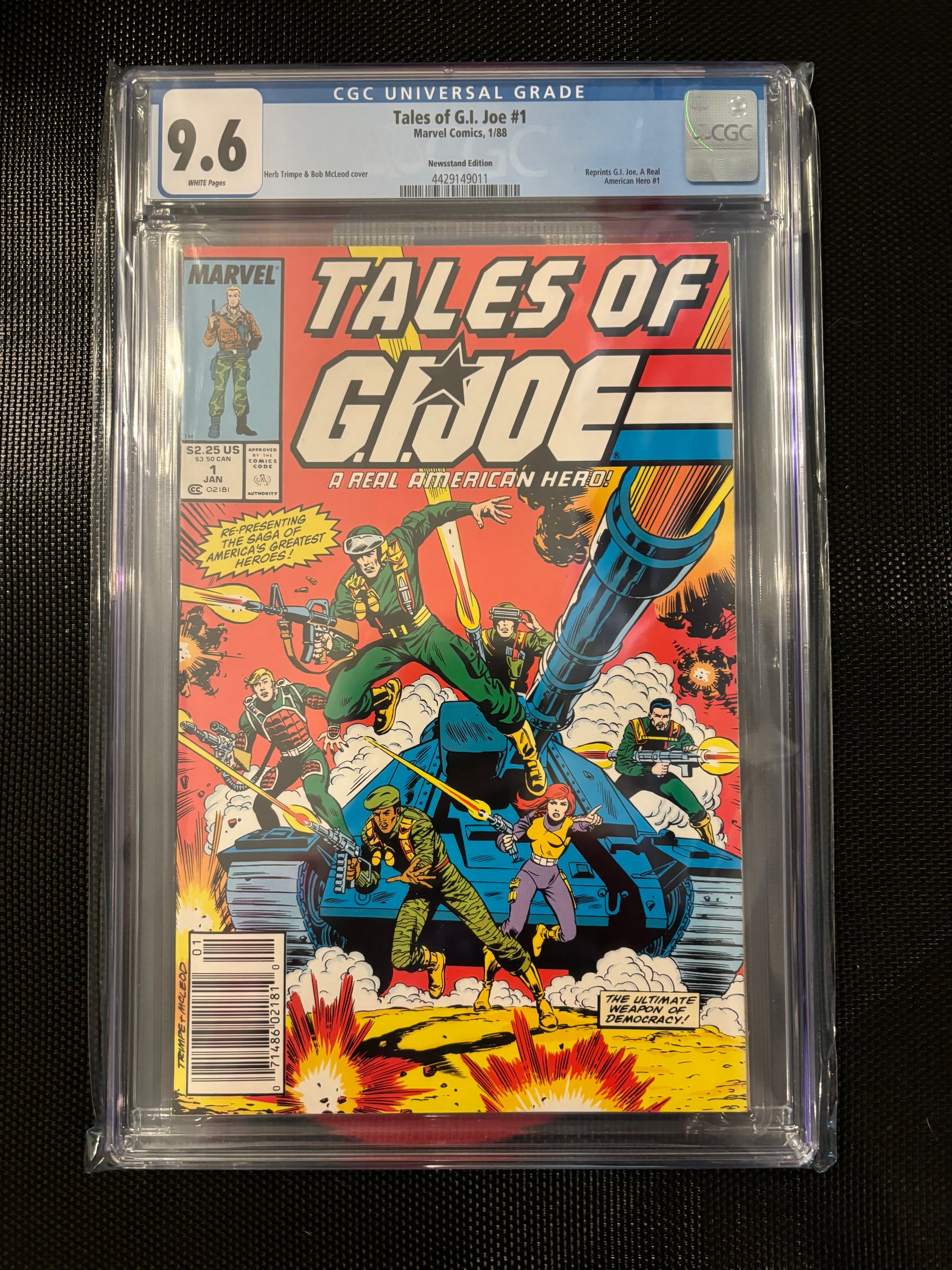 Tales of G.I.Joe #1 CGC 9.6 - Front