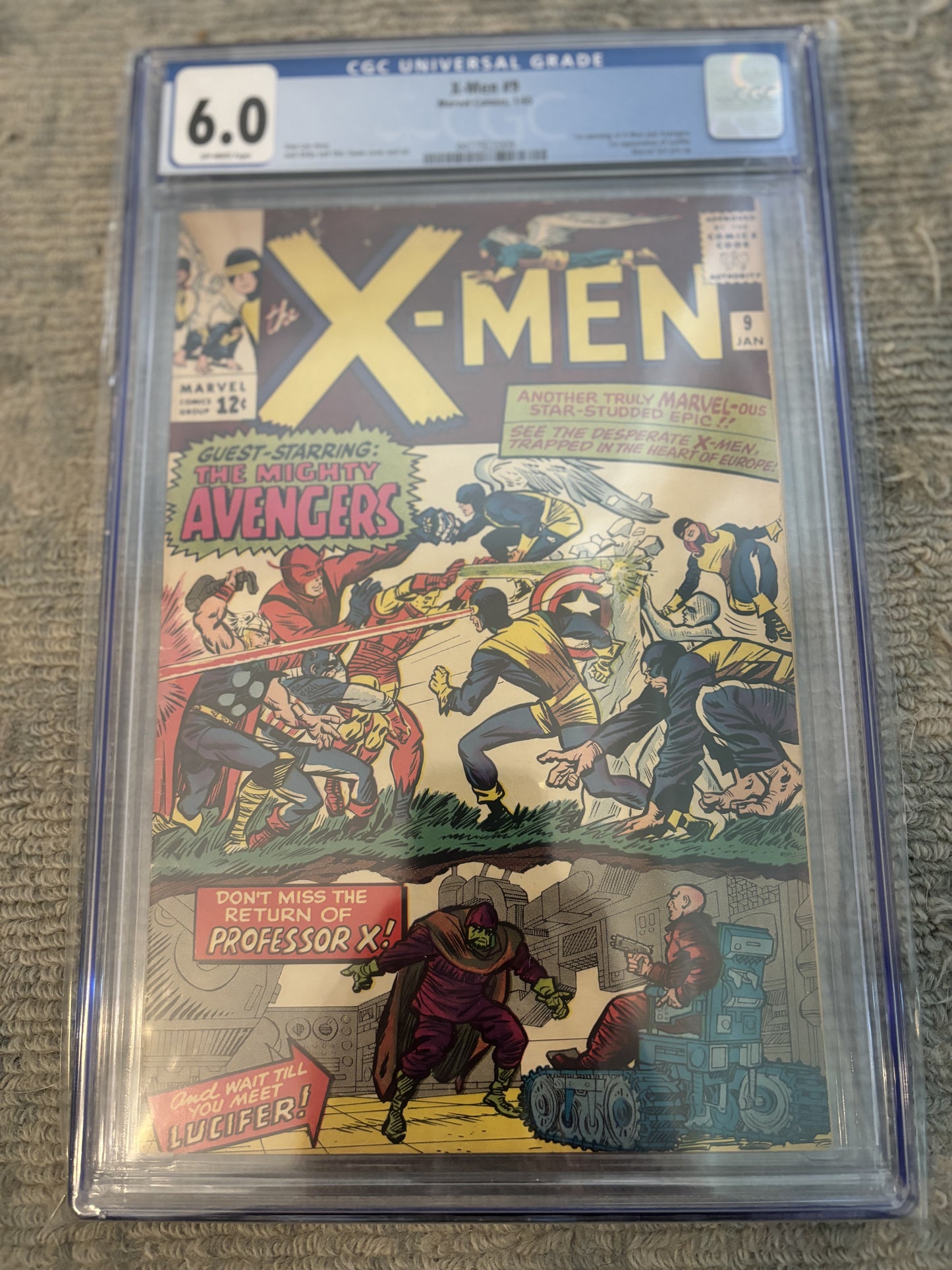 X-Men #9 CGC 6.0 - Front