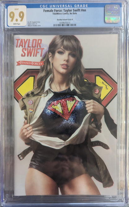 Female Force: Taylor Swift CGC 9.9 - Covert Comics and Collectibles