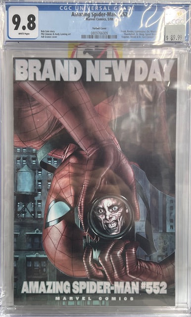 Amazing Spider-Man #552 Variant Cover CGC 9.8