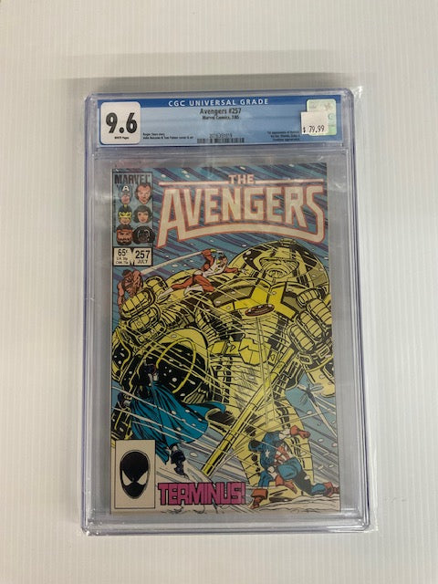 Avengers #257 (9.6) 1st appearance of Nebula