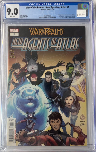 War of the Realms: New Agents of Atlas #1 9.0