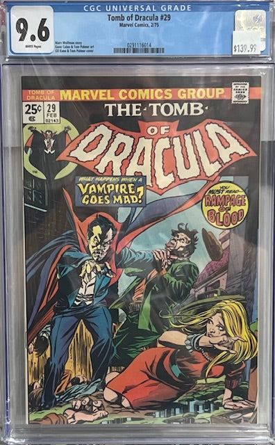 Tomb of Dracula #29 (9.6)