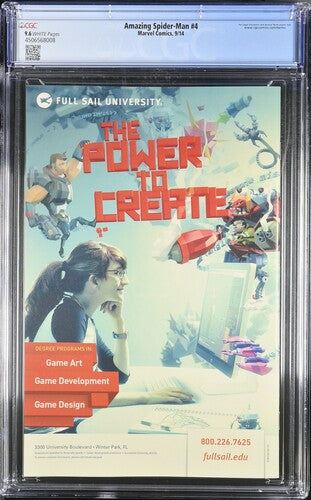 Amazing Spider-Man #4 CGC 9.6, 1st Appearance of Silk