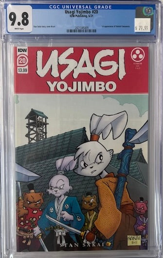 Usagi Yojimbo #20 9.8