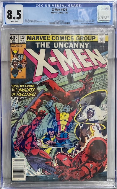 X-Men #129 CGC 8.5 1st appearance of Kitty Pryde