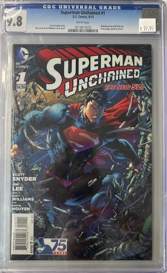 Superman Unchained #1 9.8