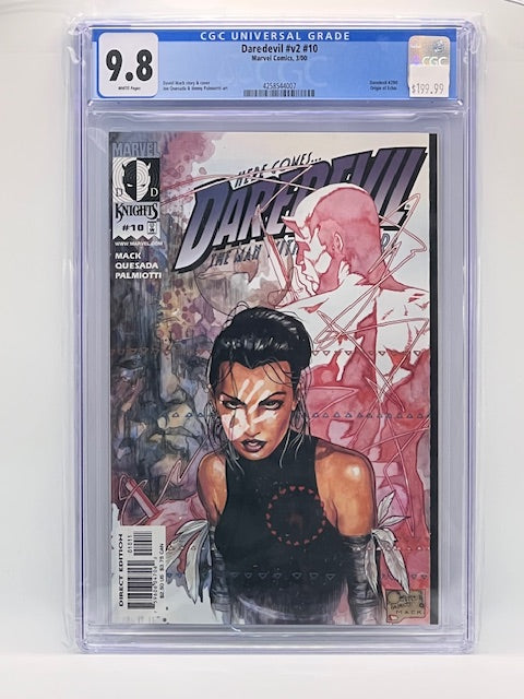 Daredevil v2 #10 CGC 9.8 Origin of Echo