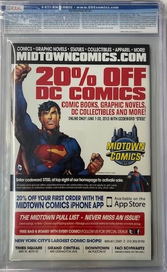 Superman Unchained #1 9.8