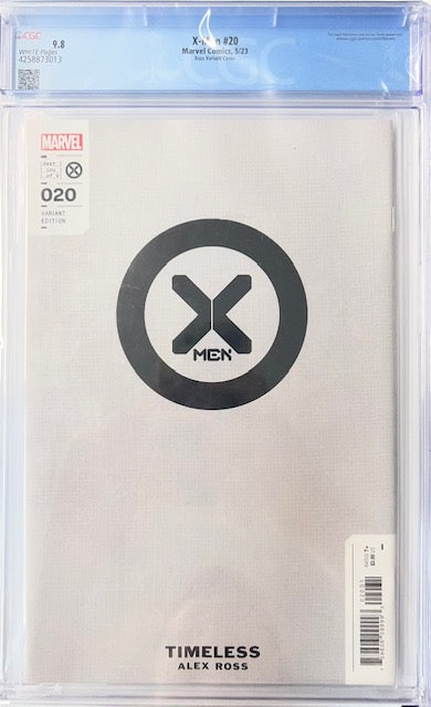 X-Men #20 9.8 "Timeless" Variant Cover