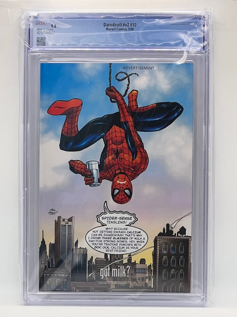 Daredevil v2 #10 CGC 9.8 Origin of Echo