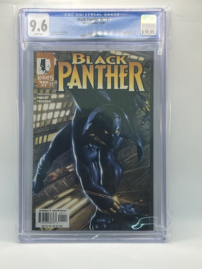 Black Panther v2 #1, CGC 9.6 1st appearance of Okoye, Zuri, N'Yami & Dora Milaje