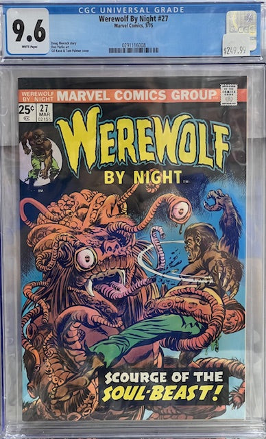 Werewolf By Night #27 CGC 9.6