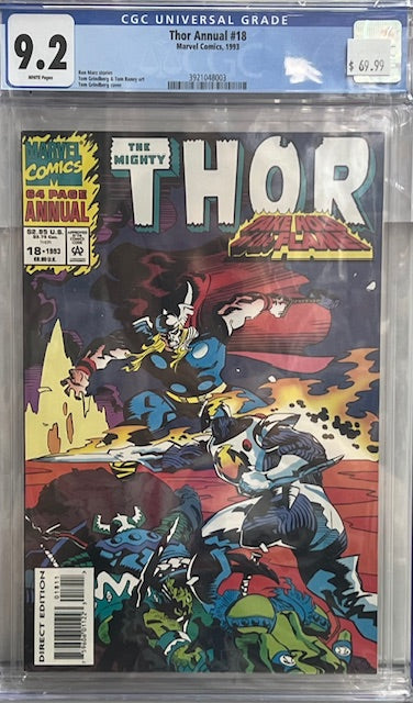 Thor Annual #18 CGC 9.2