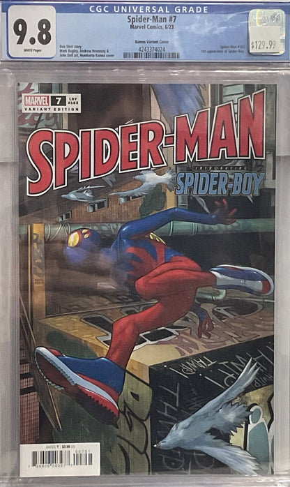 Spider-Man #7 CGC 9.8 1st appearance of Spider-Boy