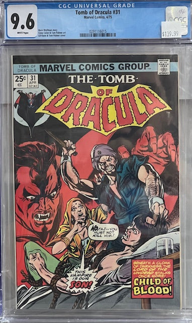 Tomb of Dracula #31 (9.6)