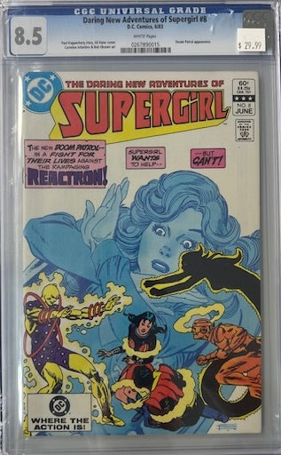 Daring New Adventures Of Supergirl #8 8.5