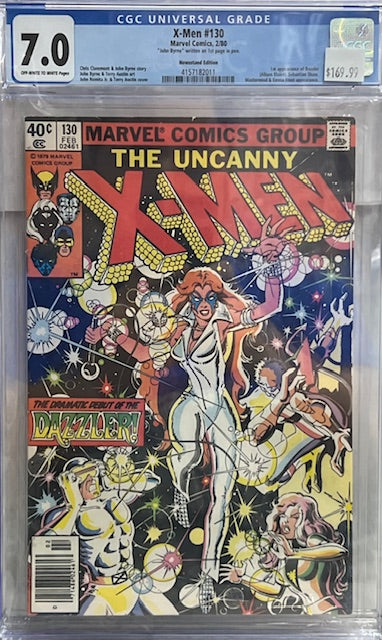 X-Men #130 CGC 7.0 1st appearance of Dazzler