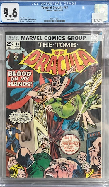 Tomb of Dracula #33 (9.6)