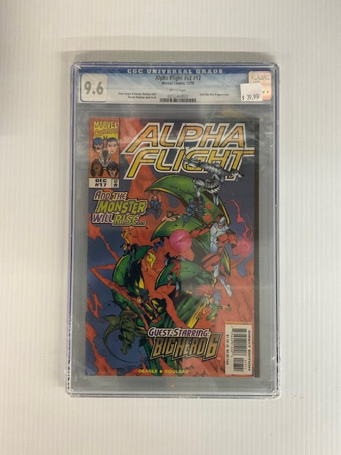 Alpha Flight v2 #17 (9.6) (Early Big Hero 6 appearances)