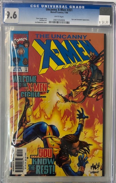 Uncanny X-Men #351 9.6