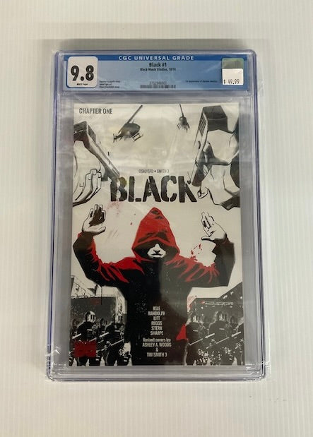 Black #1 (9.8) 1st Appearance of Kareem Jenkins