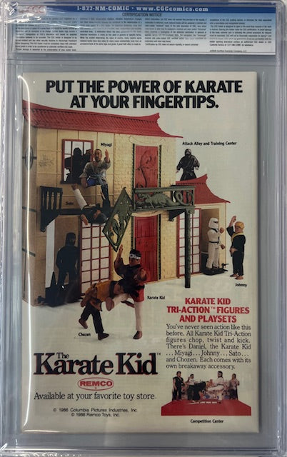 Graded Comic Book Template