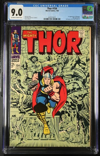 Thor #154 CGC 1st appearance of Mangog