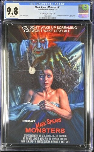 Mark Spears Monsters #1 CGC 9.8 - Covert Comics and Collectibles