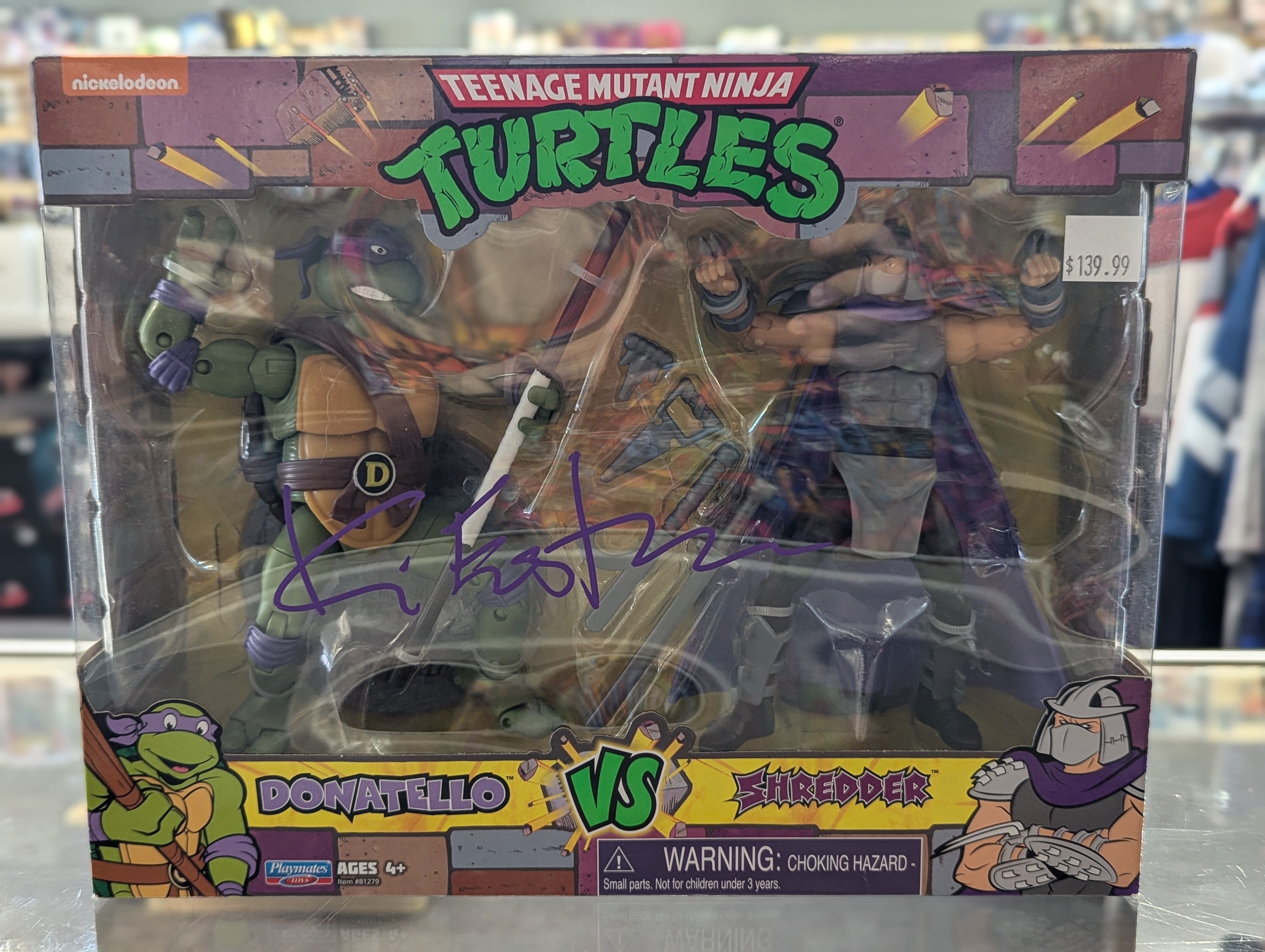 Autograph TMNT playmates good figure