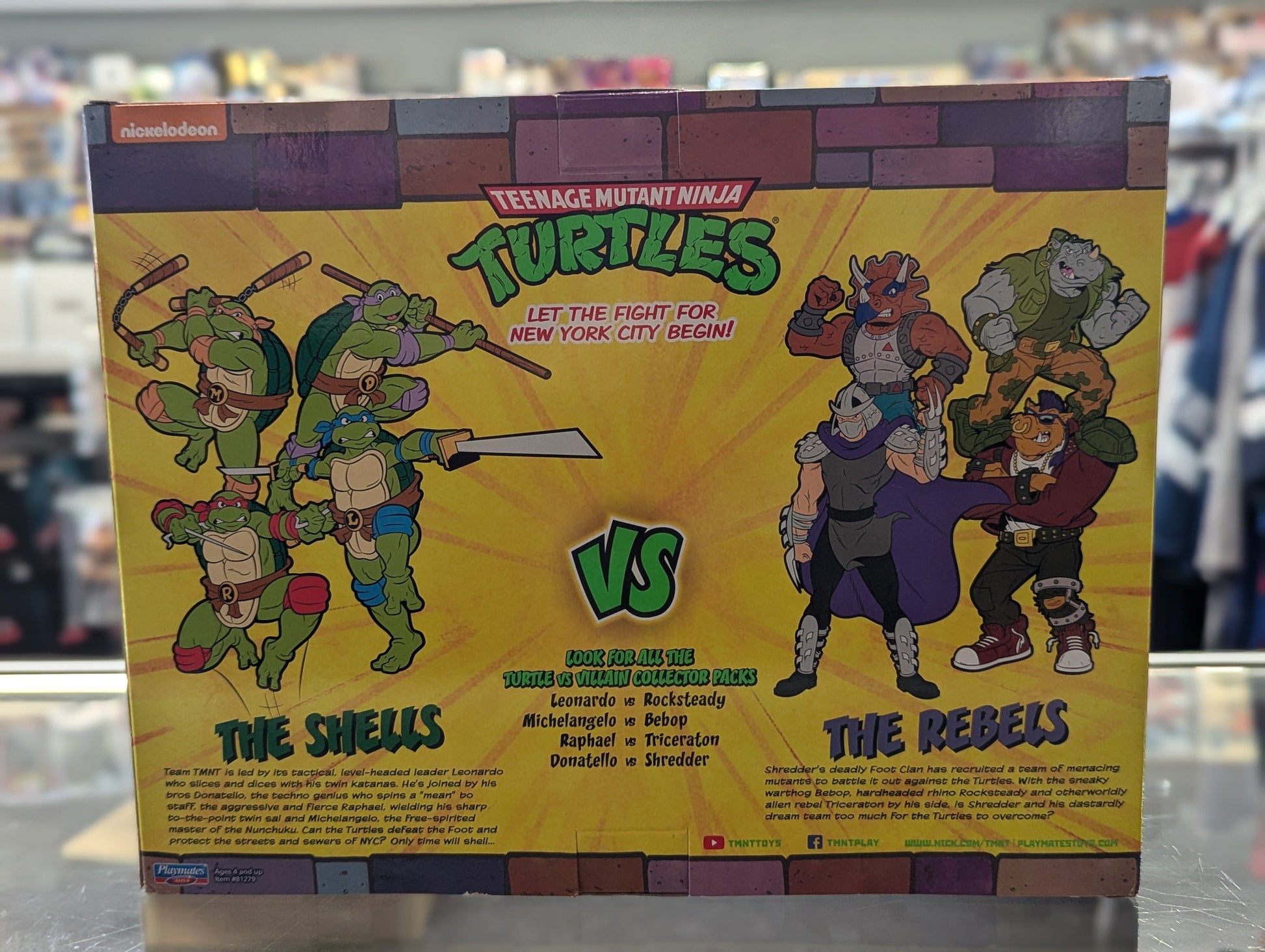 SIGNED Kevin Eastman TMNT Donatello Vs. Shredder 2 - pack Figures - Covert Comics and Collectibles