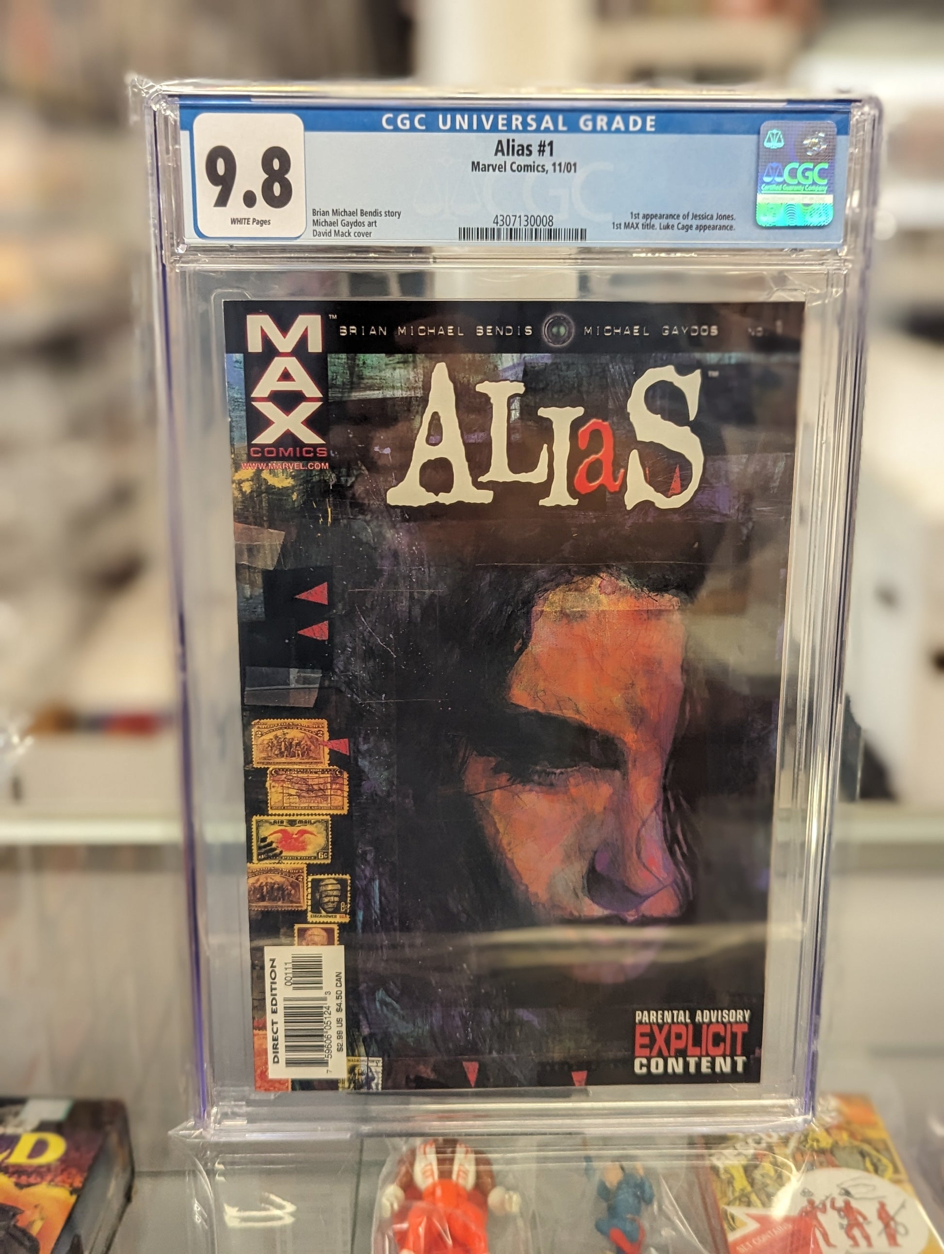 Alias #1 CGC 9.8 (1st Appearance of Jessica Jones) - Covert Comics and Collectibles