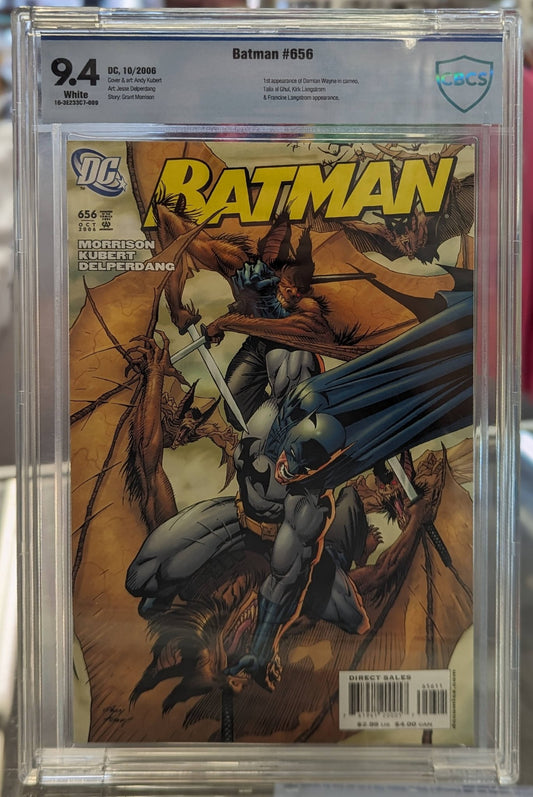 Batman #656 CBCS 9.4 (1st Damian Wayne Cameo) - Covert Comics and Collectibles